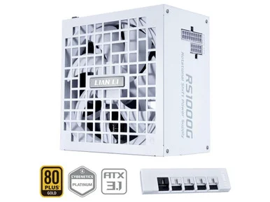 Lian Li RS1000G.WH Rotational Shift 1000W Modular Power Supply White RS1000G.WH