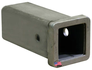 Buyers Products RT255808 2-1/2" Plain Receiver Tube - 8" Shank