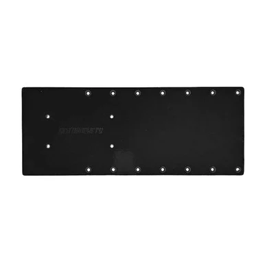 Sea Brackets SEA2302-BLK 18" Straight Trolling Motor Plate F/garmin Kraken - Black