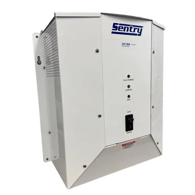 Sentry SFR2460/3X Marine Battery Charger 115/230v Input 24vdc - 60a - 3-bank SFR2460/3X