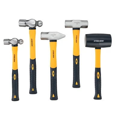 Steelhead SHHAB501 5-Piece Fiberglass Handle Hammer Set