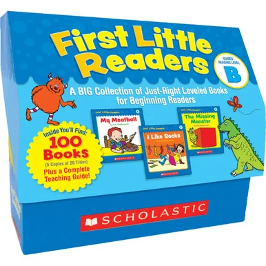 Scholastic First Little Readers Books Set Printed Book (shs-522302)