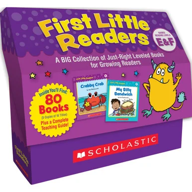 Scholastic First Little Readers Books Set Printed Book (shs-825656)