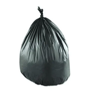 Integrated Bagging Systems SL3339XPKC Low-density Commercial Can Liners, 33 Gal, 0.9 Mil, 33" X 39", Black, Interleaved Roll, 25 Bags/roll, 6 Rolls/carton