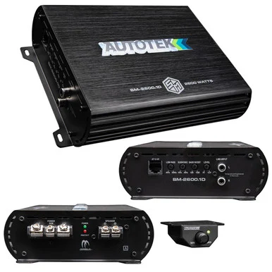 Autotek SM26001D Street Machine Monoblock Amplifier 2600 Watts