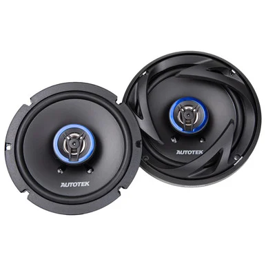 Autotek SM65CXS 6.5" 2-way Shallow Mount Speakers 300 Watts Max