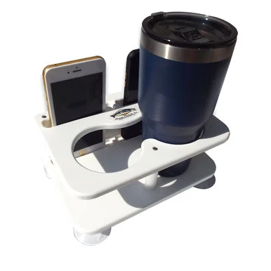 Deep Blue Marine SMDH-CELL Double Drink/binocular/2 Cell Phones W/suction Cups
