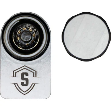 Secure Outdoors SO-EL-S-PV-SV Elite Lock - Single - Power-pole Pv - Silver