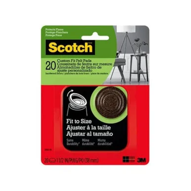 Scotch Custom-Fit Felt Pads (sp882na)