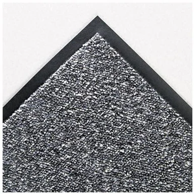 Crown Mats Stat-zap Spnc35pe Carpet Top Mat - 60" Length X 36" Width X 0.63" Thickness Overall - Vinyl, Fiber - Pewter (SPNC35PE)