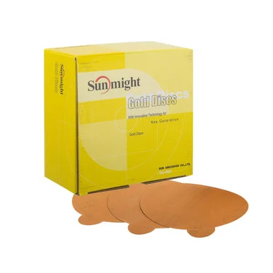 Sunmight Usa SUN-2317 Gold - 6 No Hole Psa Di Disc 500grit Box/100 2317_59