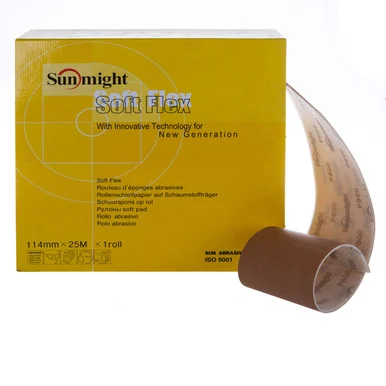 Sunmight Usa SUN-32112 Gold - 4-1/2 X 27 Yd Soft Flex Roll Grit 240 32112_59