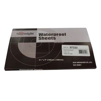 Waterproof - 5-1/2 X 9 9 Plain Sheet 1500Gri 7222_59_1
