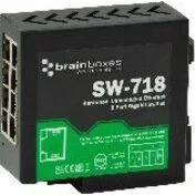 Brainboxes SW-718 Hardened 8 Port Gigabit Ethernet Switch