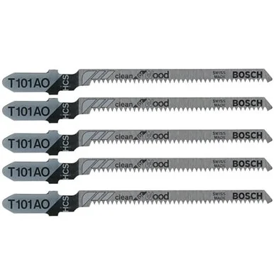 Robert Bosch Tool Corporation T-101-AO Jig Saw Blade 3x20tbosch T Shk Hcs 5/pk