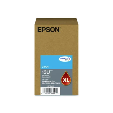 Epson T13U220 T13u220 (t13u) Durabrite Pro High-yield Ink, 4,600 Page-yield, Cyan
