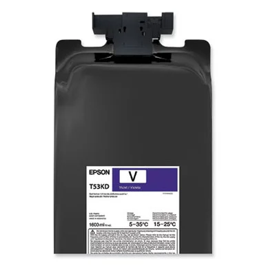 Epson T53KD20 T53kd20 (t53k) Ultrachrome Ds Ink, Violet, 2/pack
