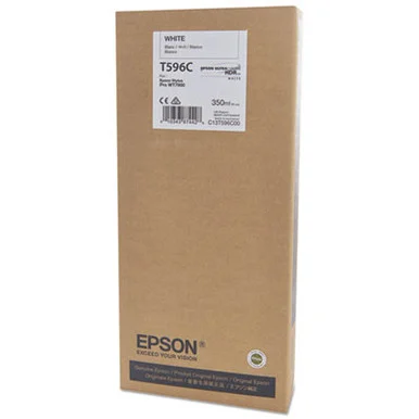 Epson T596C00 T596c00 Ultrachrome Hdr Ink, White