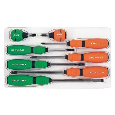 Ktc TD2798 Soft Grip Screwdriver Set (8pcs.) - kyoto tool company