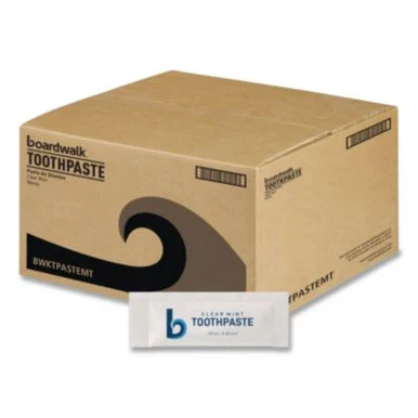 Boardwalk TPASTEMT Toothpaste, Peppermint, 0.15 Oz Sachet, 1,000/carton