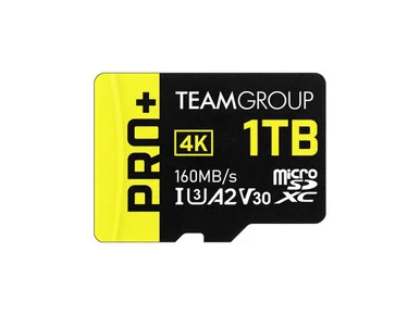 TeamGroup TPPMSDX1TIA2V3003 1TB MicroSDXC UHS I U3 A2 V30 Card With Adapter - team group inc