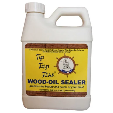 Tip Top Teak TS1001CASE Tip Top Teak Wood Oil Sealer - Quart - *case Of 12*