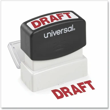 Universal Pre-inked Stamp (unv-10049)