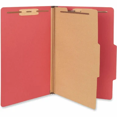 Universal 2/5 Tab Cut Legal Classification Folder (unv-10213)