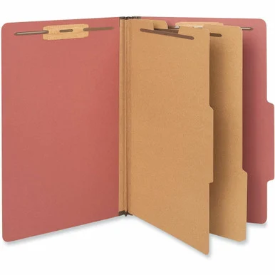 Universal 2/5 Tab Cut Legal Classification Folder (unv-10403)