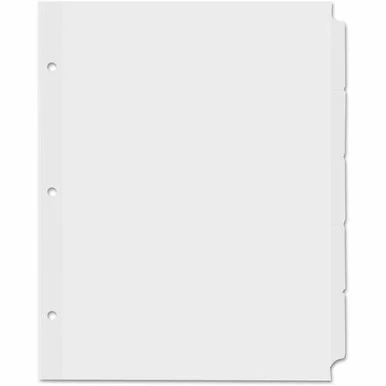 Universal Customizable Index Dividers (unv-20835)