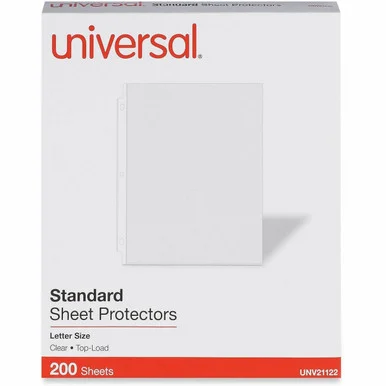 Universal Sheet Protector (unv-21122)
