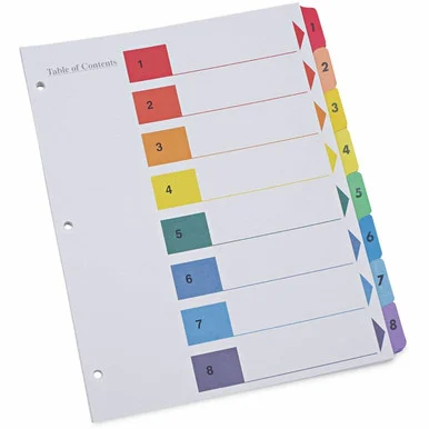Universal Index Divider (unv-24802)