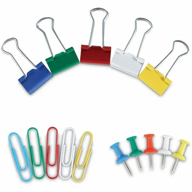 Universal Binder Clip/Paper Clip/Push Pin Set (unv-31203)