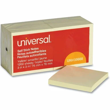Universal Standard Self-Stick Pads (unv-35668)