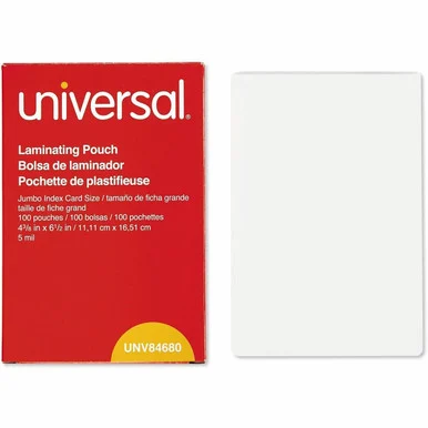 Universal Laminating Pouch (unv-84680)