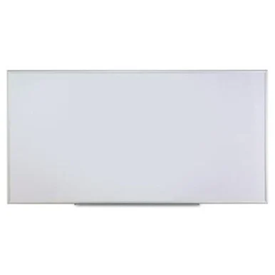 Universal Office Products UNV43627 Dry Erase Board, Melamine, 96 X 48, Satin-finished Aluminum Frame
