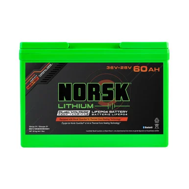 Norsk Inc V3628060GH 36v+28v-60ah-lifepo4-bat-gdn-h BDV3628060GH