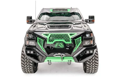 Fab Fours VC3000B Bare Air Hood for Chevy HD