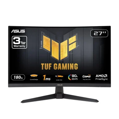 TUF VG27VQ3B 27" Class Full HD Curved Screen Gaming LED Monitor - 16:9 - Black VG27VQ3B_3