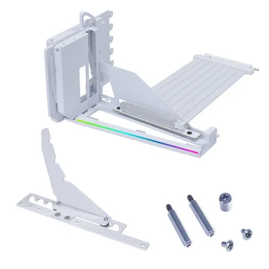 Lian Li VG4-5-V4W Vertical GPU Mount Kit with PCIe Gen5 Riser White