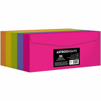 Astrobrights No. 10 Colored Envelopes (wau-92109)