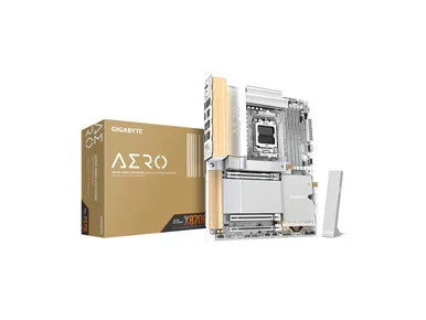 GIGABYTE Ultra Durable X870E AERO X3D WOOD Gaming Desktop Motherboard - AMD X870E Chipset - Socket AM5 - ATX (x870eaerox3dwood)