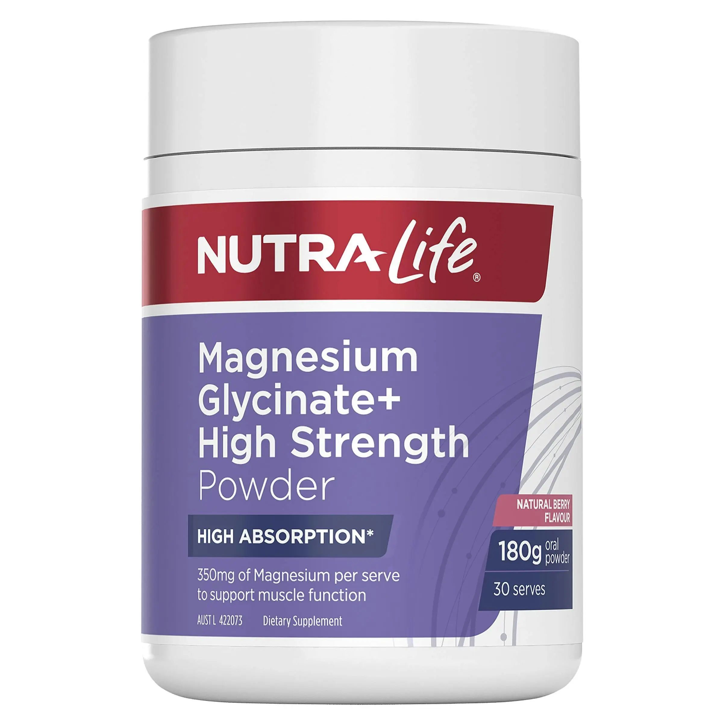 Nutra-Life Magnesium Glycinate Powder 180g
