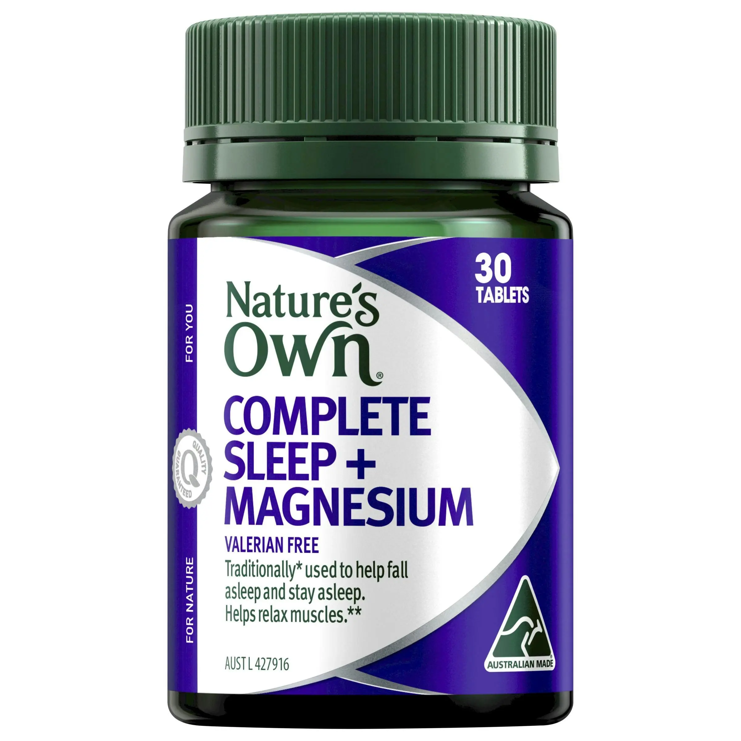Nature's Own Complete Sleep + Magnesium 30 Tablets - Health