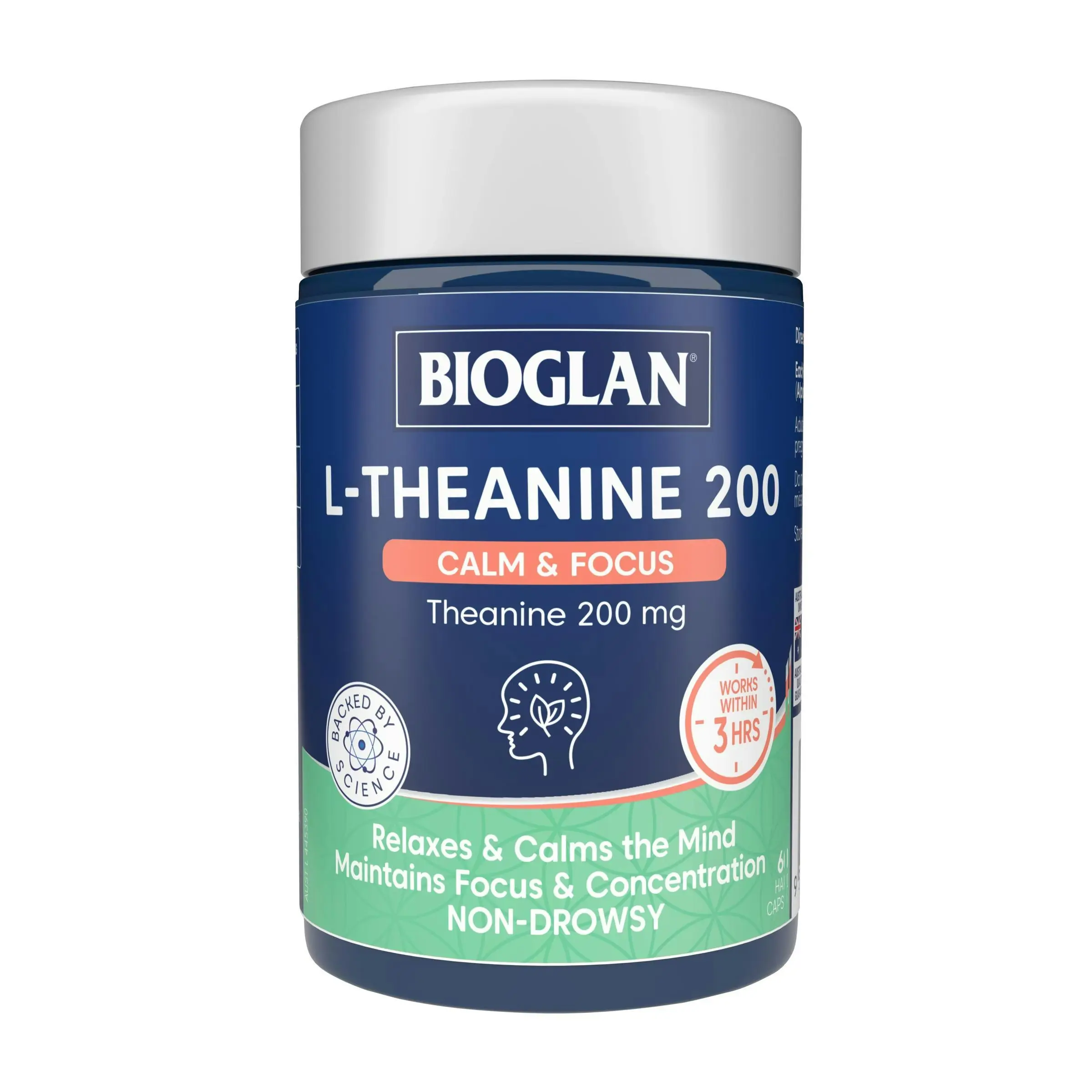 Bioglan L-Theanine 200 Calm & Focus 60s
