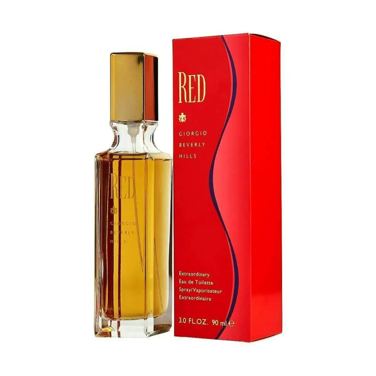 Giorgio Beverly Hills Red Eau de Toilette 90ml - Beauty