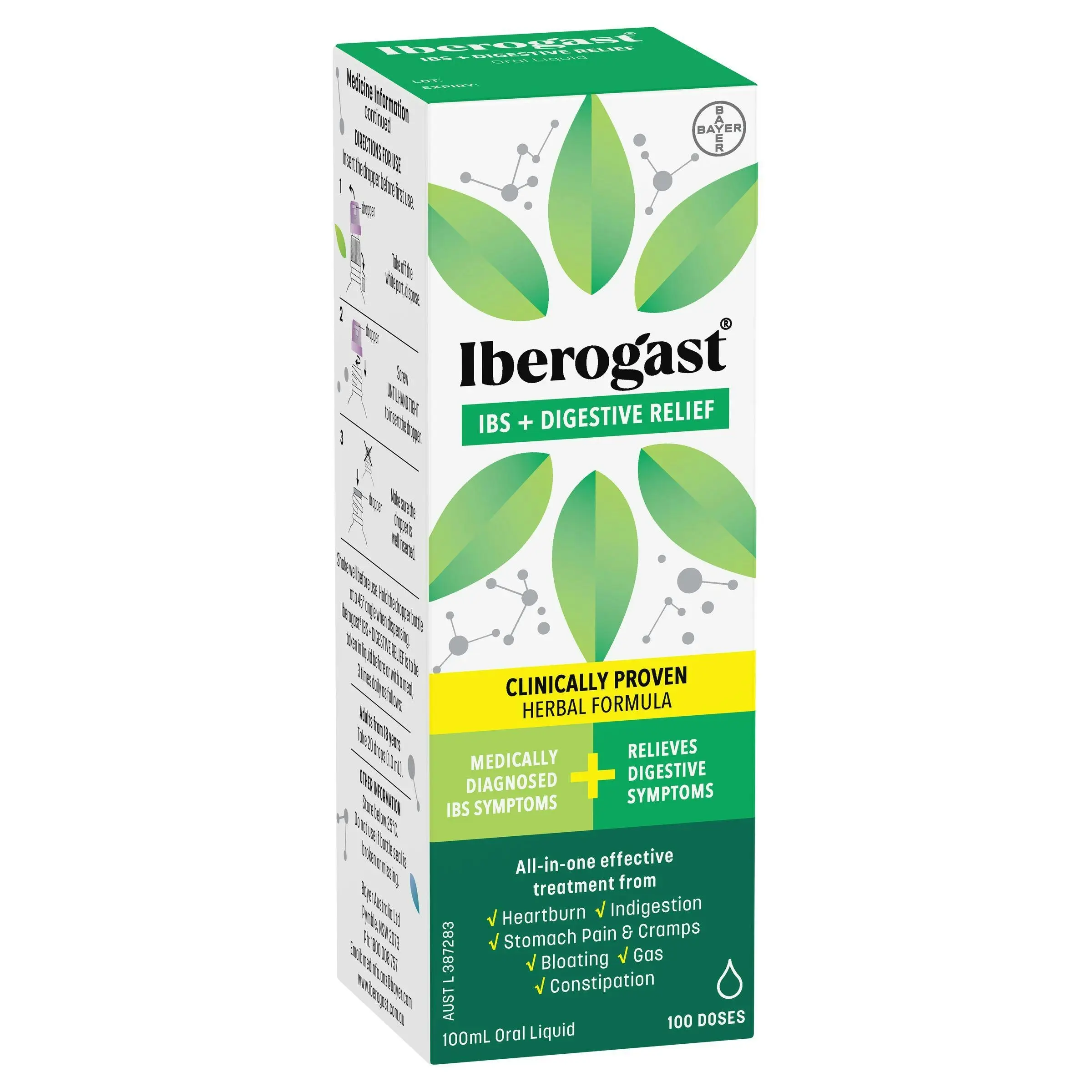 Iberogast IBS + Digestive Relief 100ml - Health