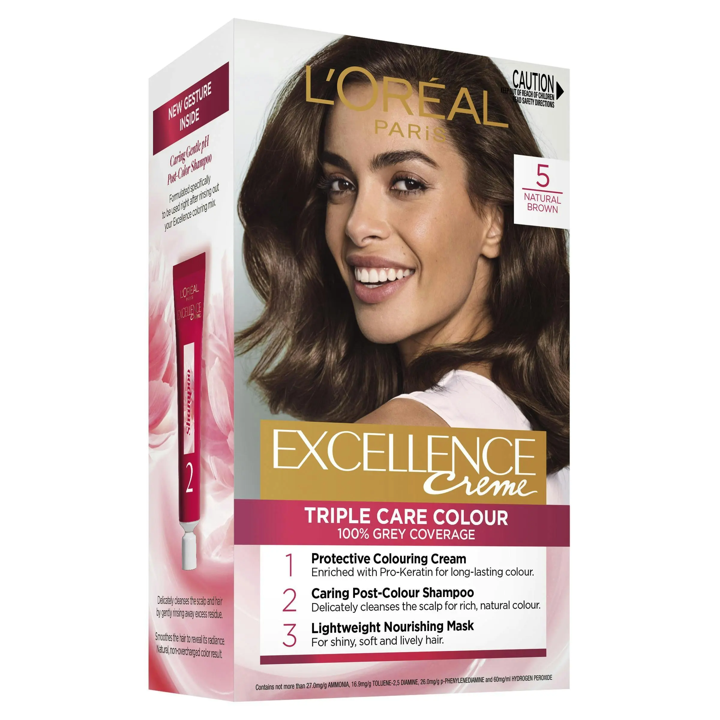 L'Oreal Excellence 5 Brown - Beauty