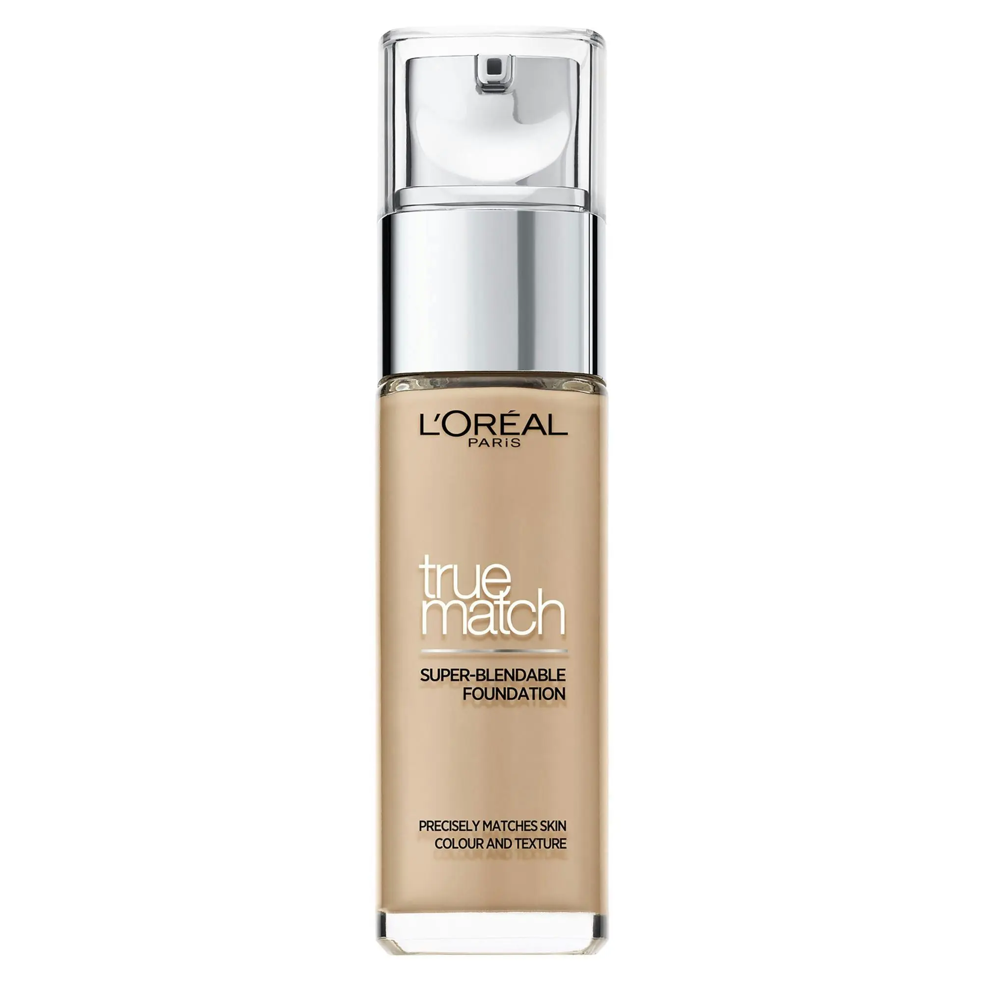 L'Oreal True Match Liquid Foundation N3 Creamy Beige - Beauty