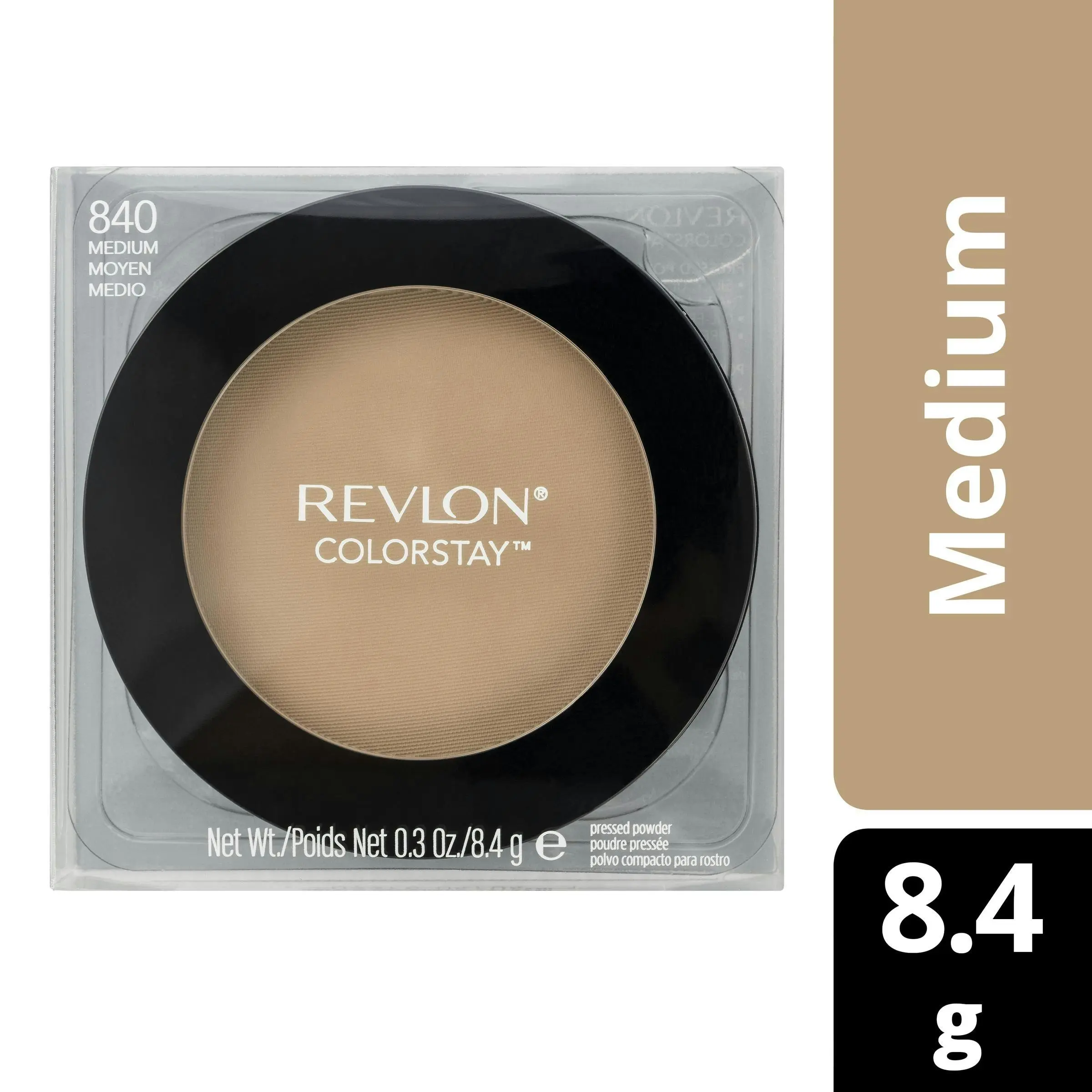 Revlon ColorStay Pressed Powder 840 Medium - Beauty